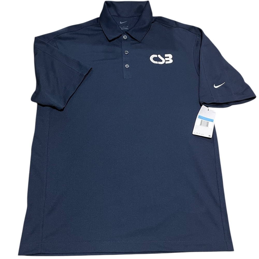 Nike Golf Dri-Fit Polo Dark Blue Shirt